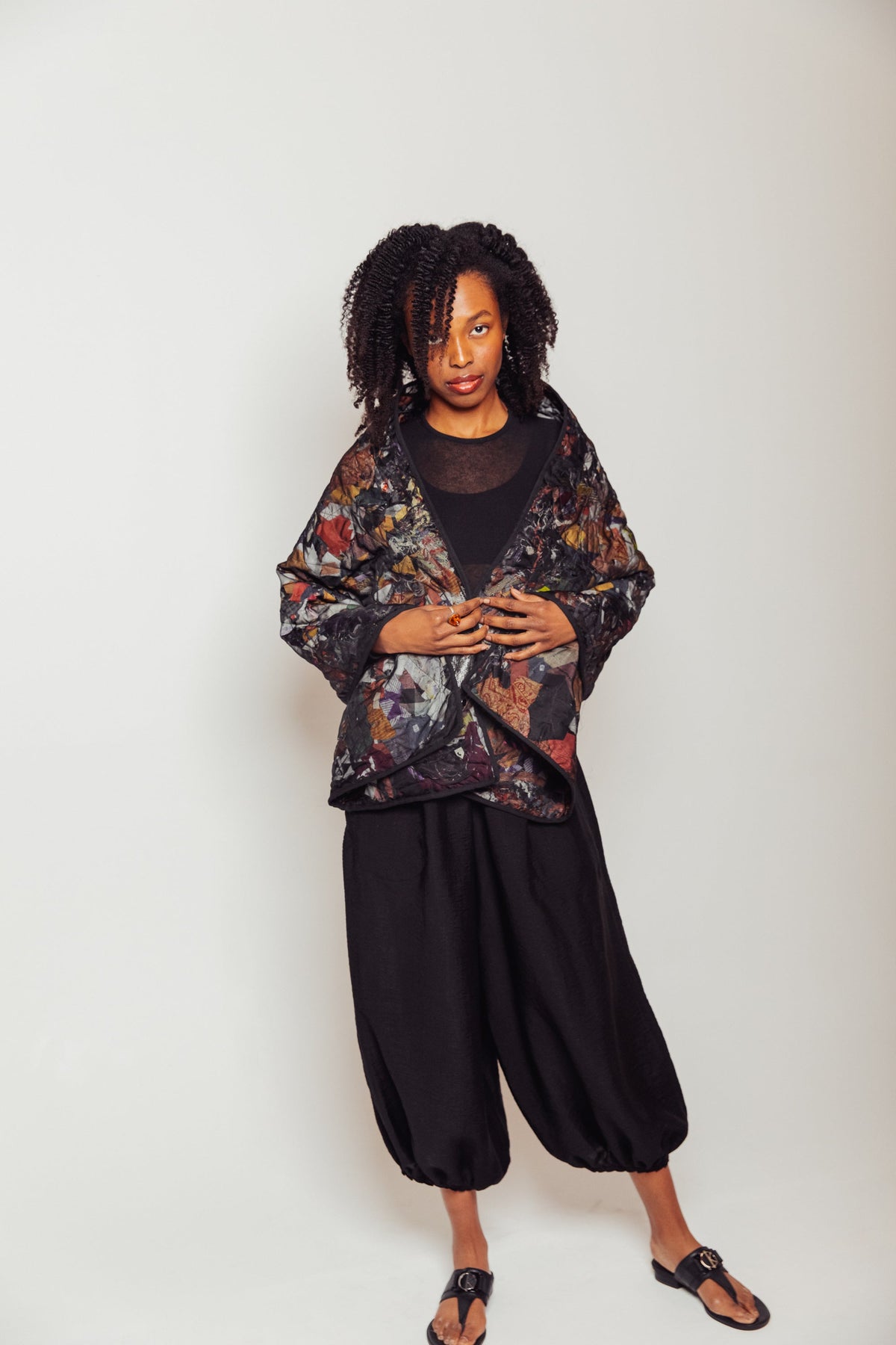 The Confetti Archival Silk Wrap