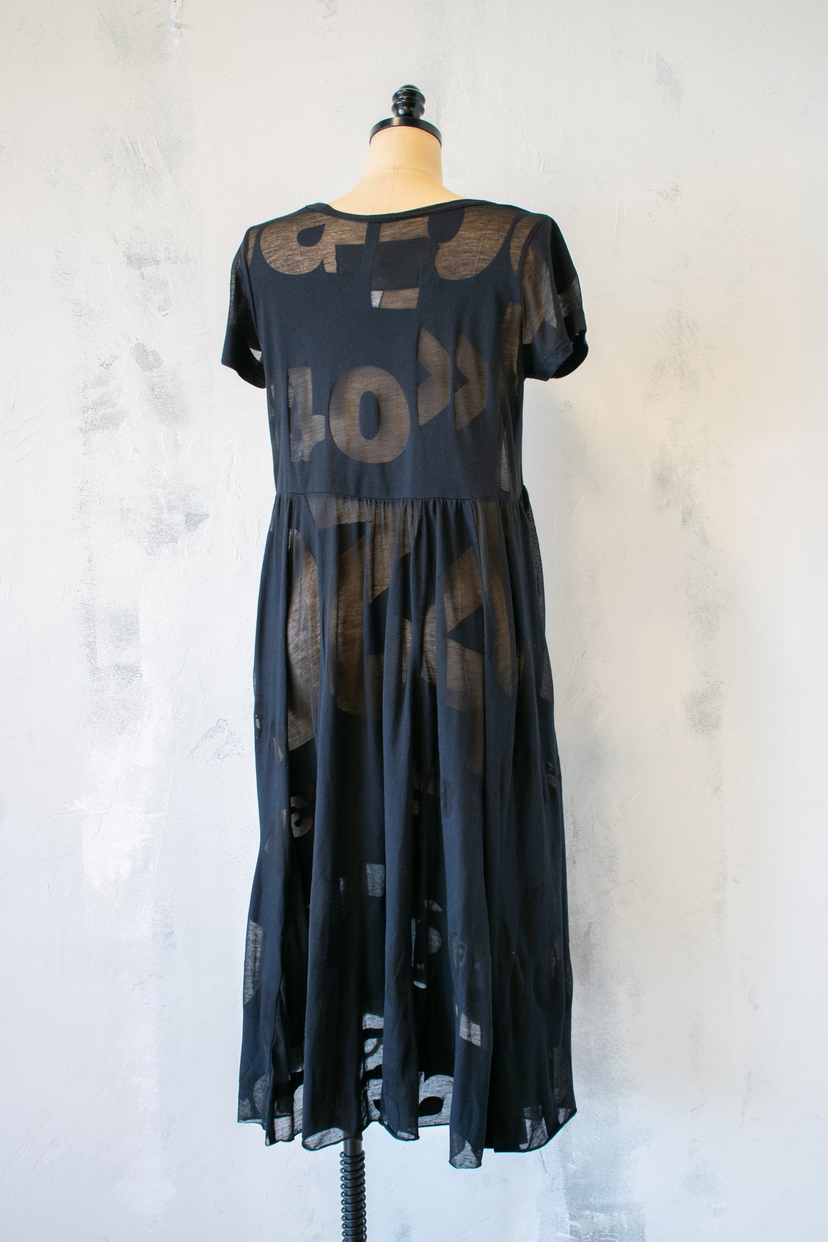 Rundholz Black Label; Alphabet Burn Out Dress