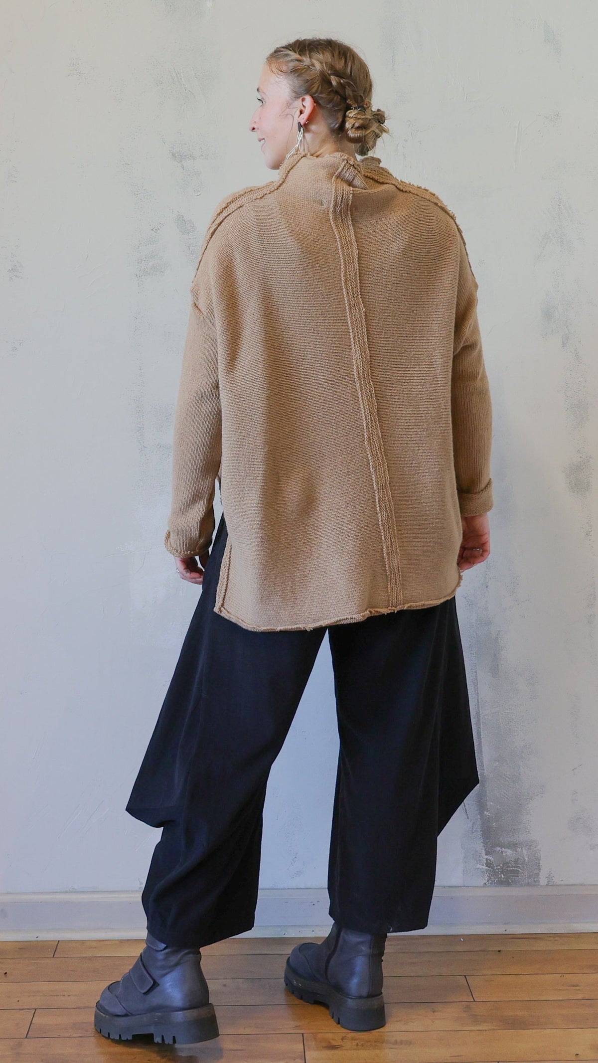 Relaxed Camel Sweater