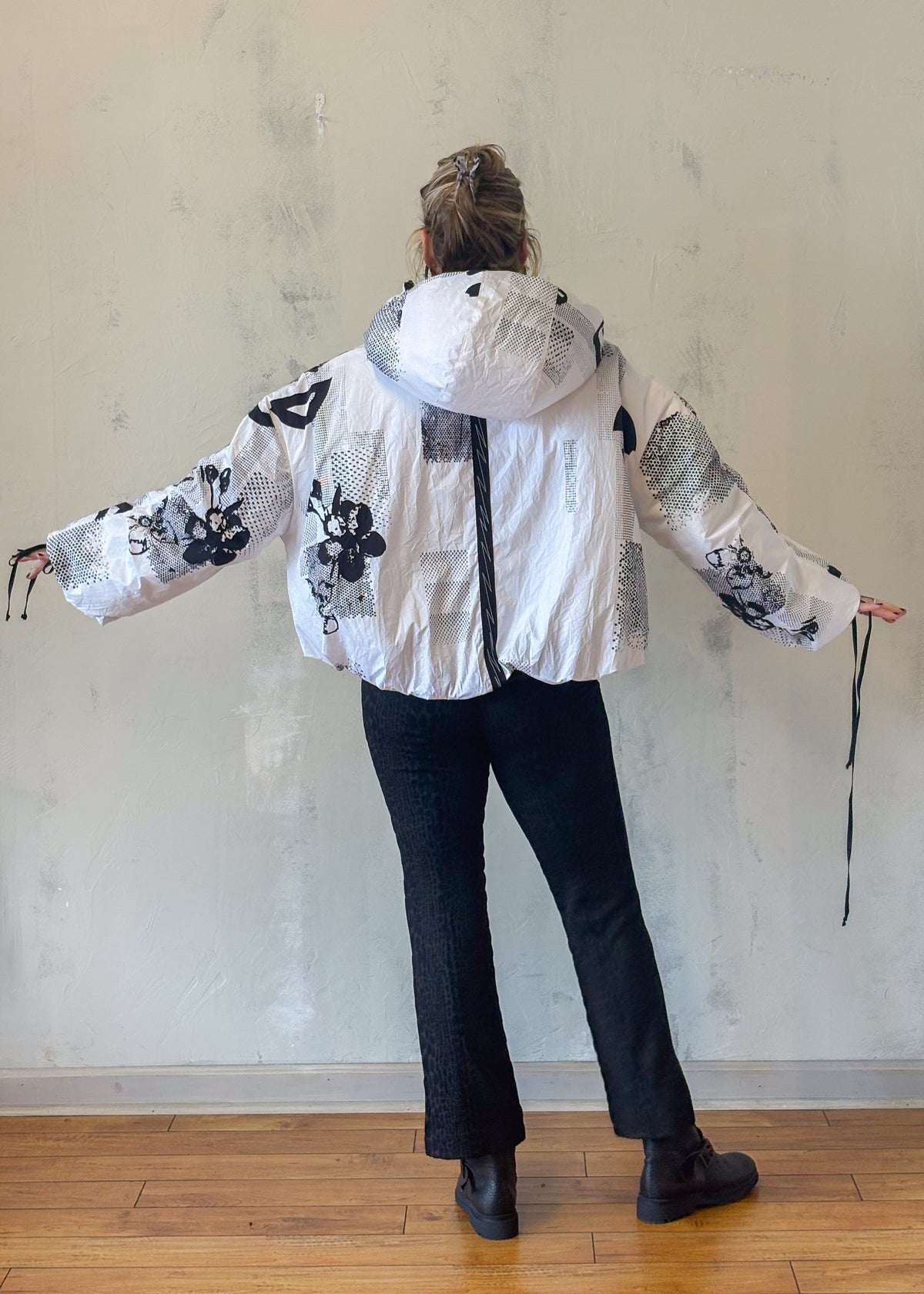 Graphic Hooded Jacket