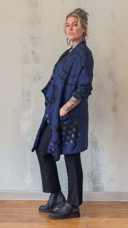 Ripple jacket Lapis Lazuli OFAK by Roots & Wings