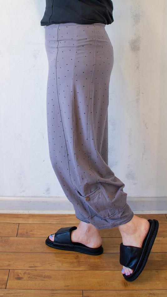 Dart Front Bloom Pant in Brownie