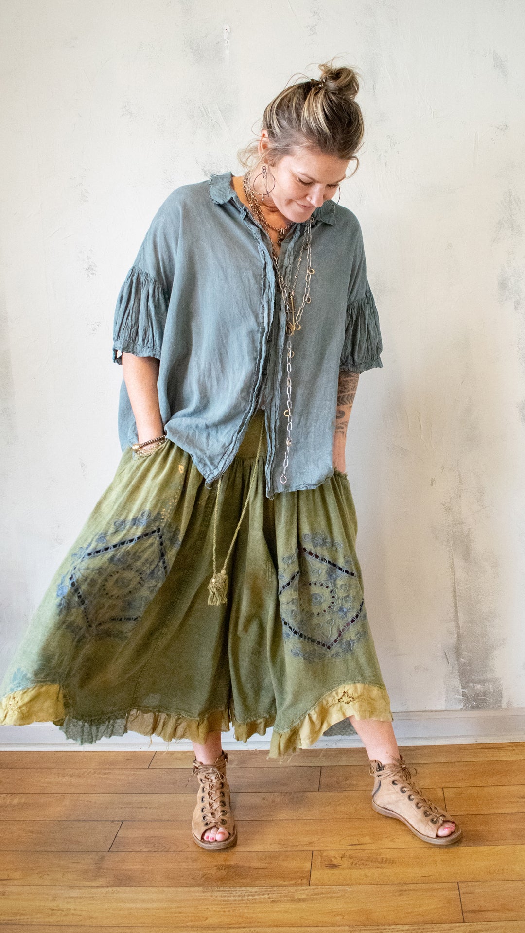 Heirloom Bloomers in Tarnish