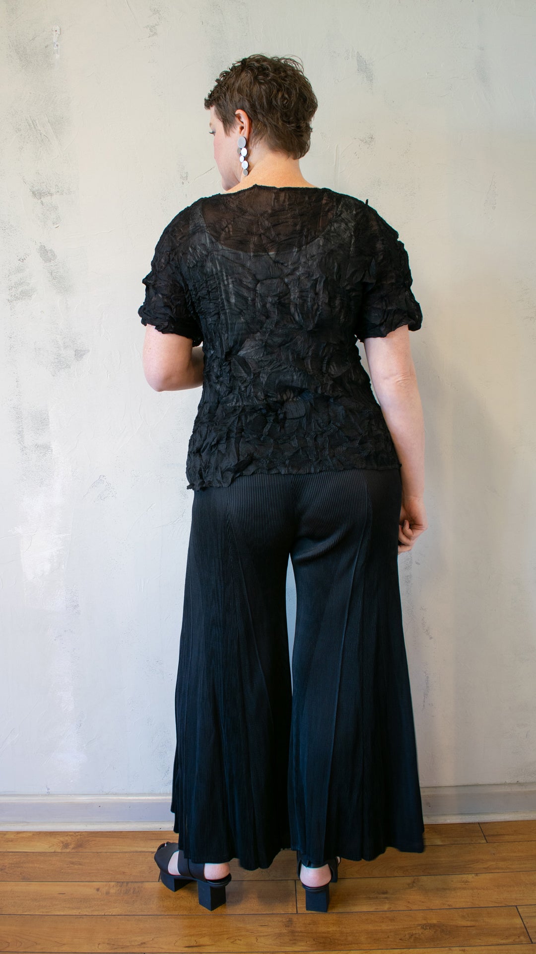 Sheer Crinkle Shirt