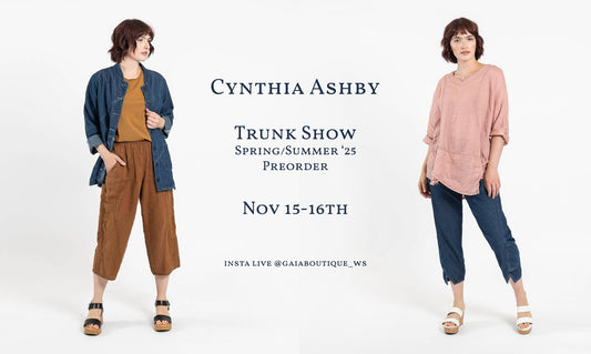 Cynthia Ashby Trunk Show and Spring Summer PreOrder