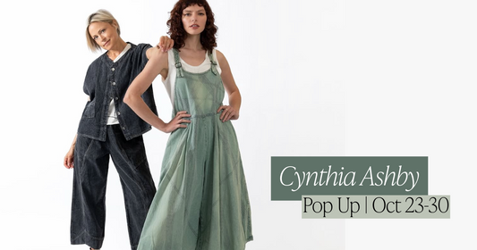 Cynthia Ashby: A Week of Fabric, Form, and Discovery