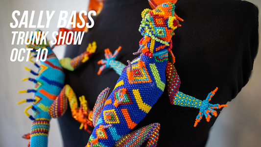 The Iconic Artistry of Sally Bass: Trunk Show at Gaia — Beginning October 10th