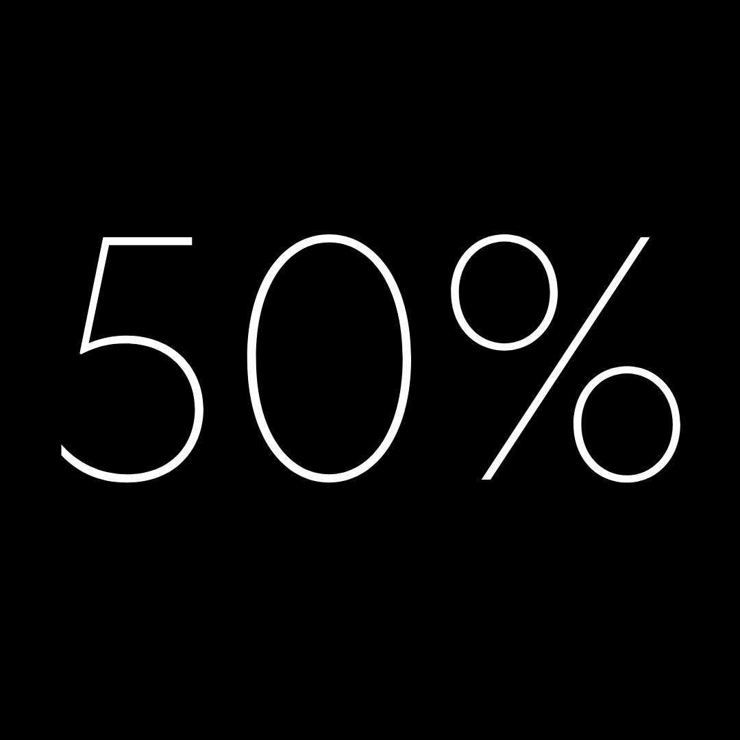 50% OFF