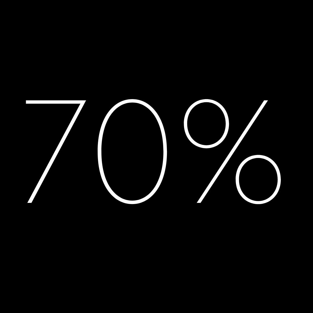 70%+ OFF