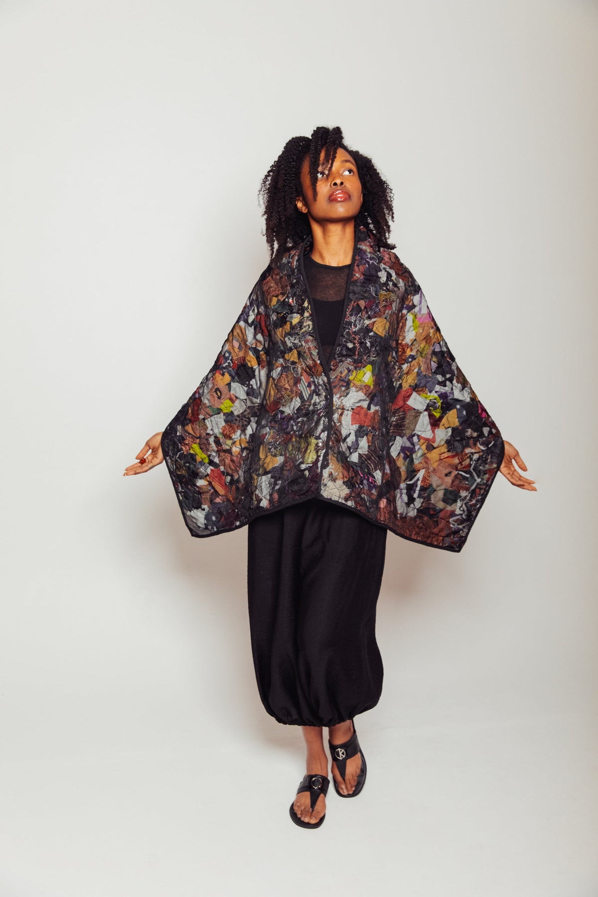 The Confetti Archival Silk Wrap