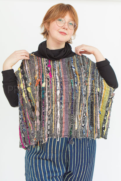 Handwoven Cowl Sweater, Made to Order