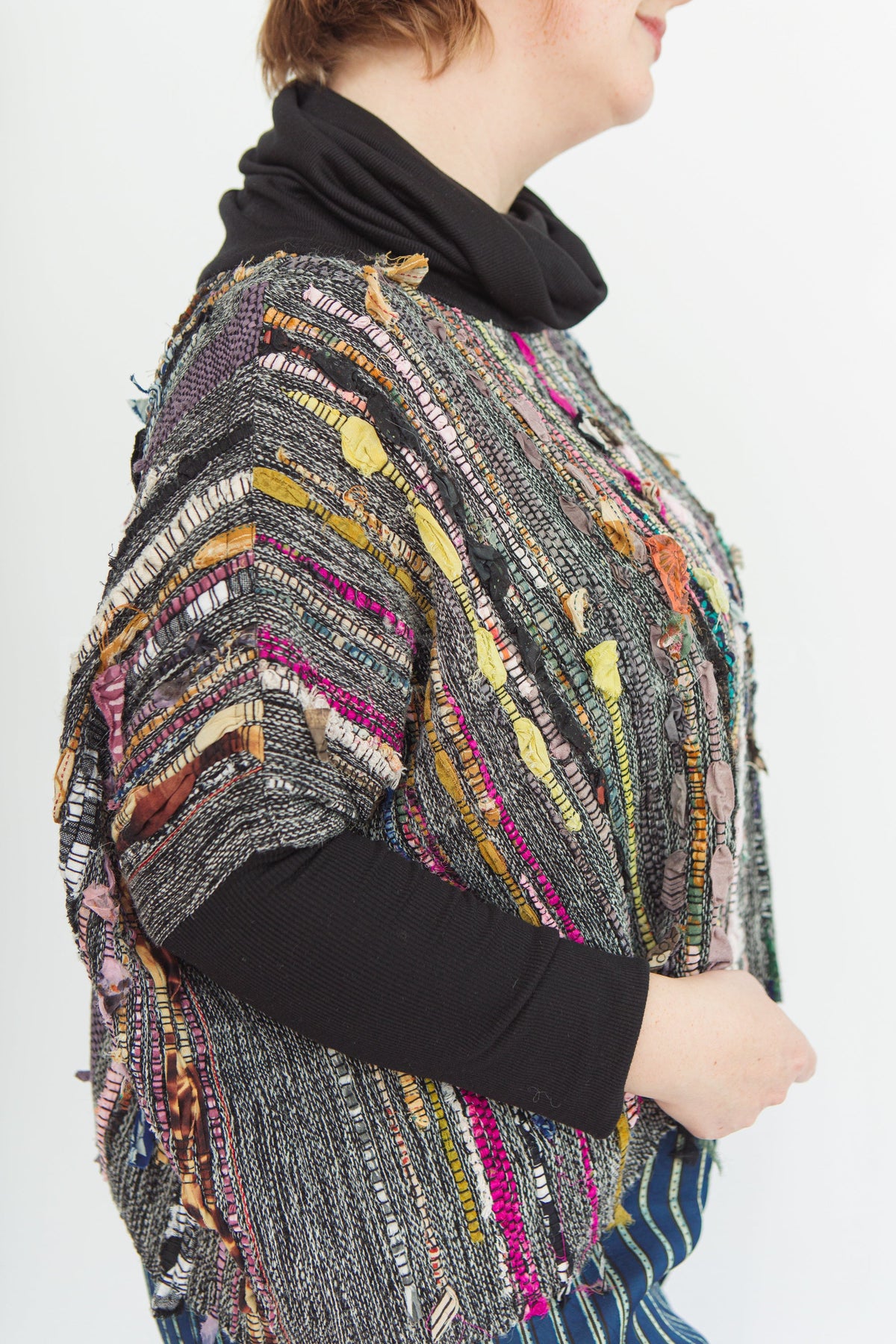 Handwoven Cowl Sweater, Made to Order