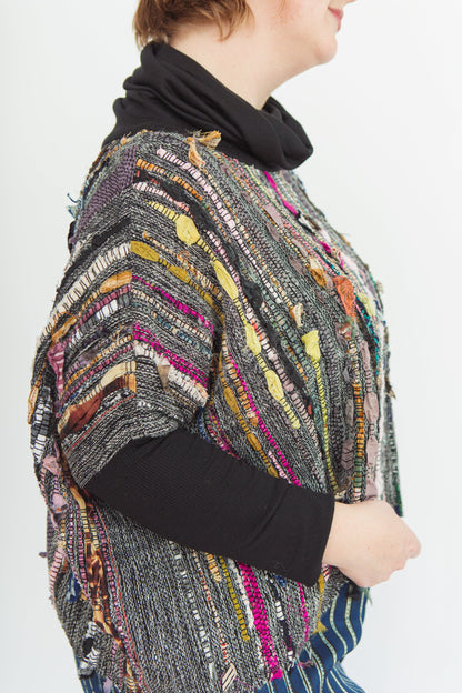Handwoven Cowl Sweater, Made to Order