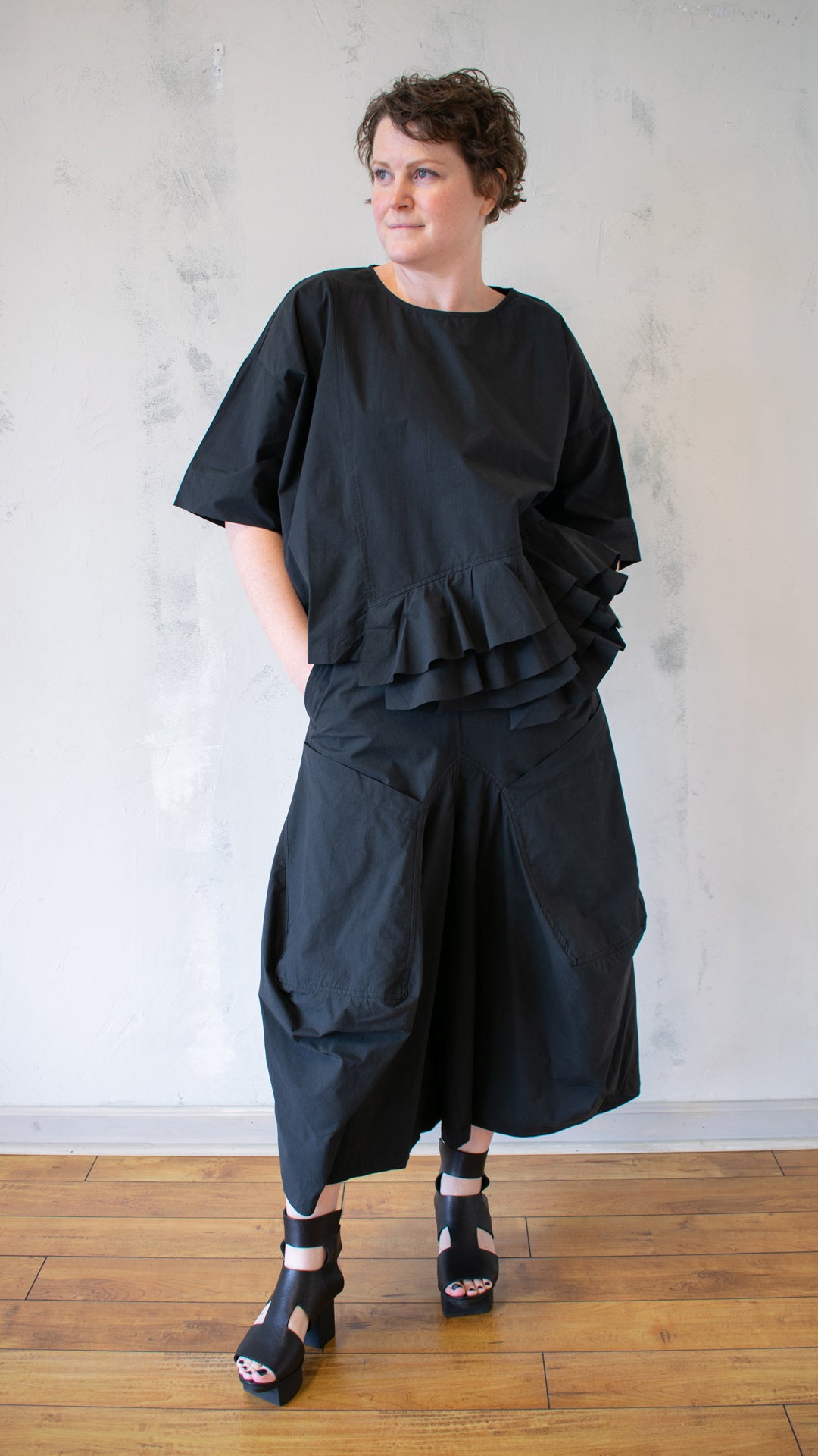 Ruffle Top (Multiple Colors)