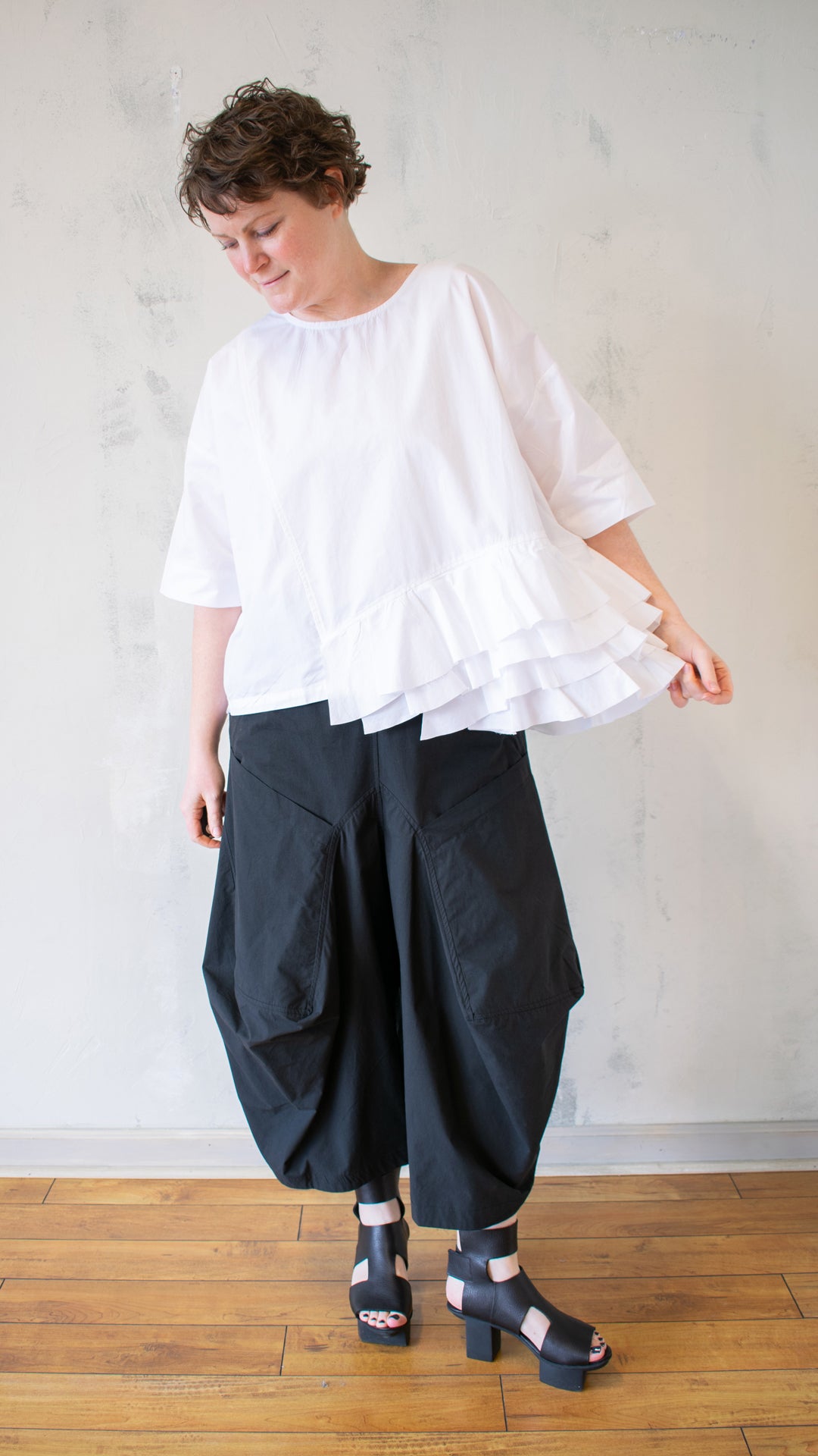 Ruffle Top (Multiple Colors)