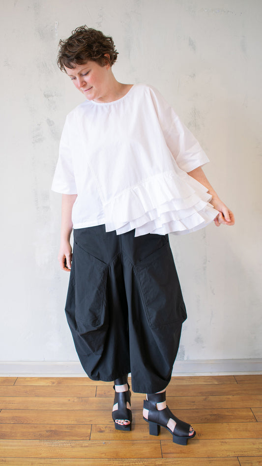 Ruffle Top (Multiple Colors)