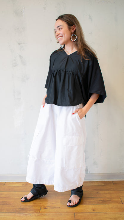 Wide Leg Pocket Pant (Multiple Colors)