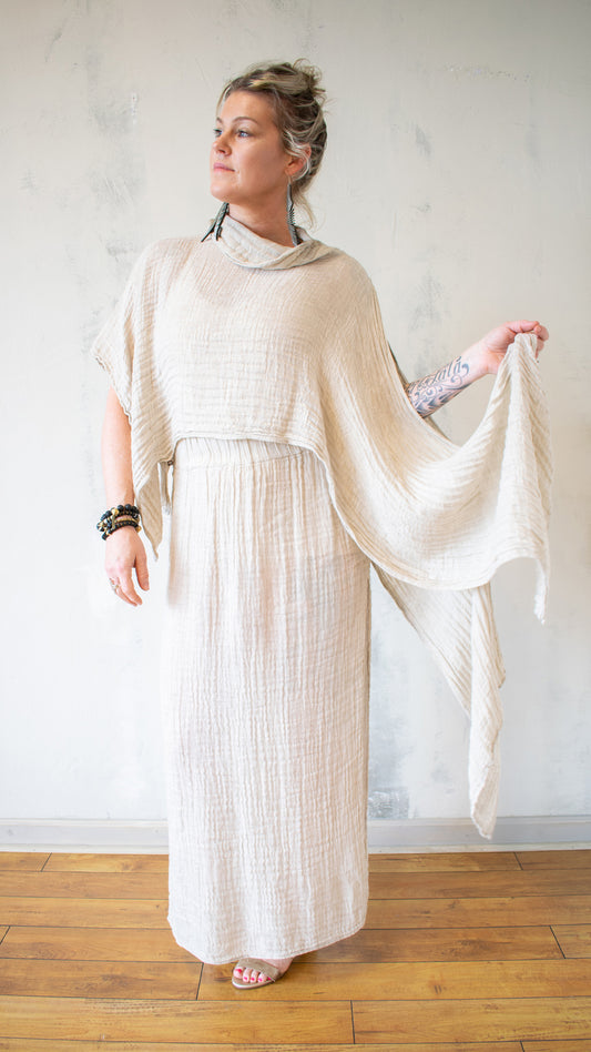 Poncho Scriba (Multiple Colors)
