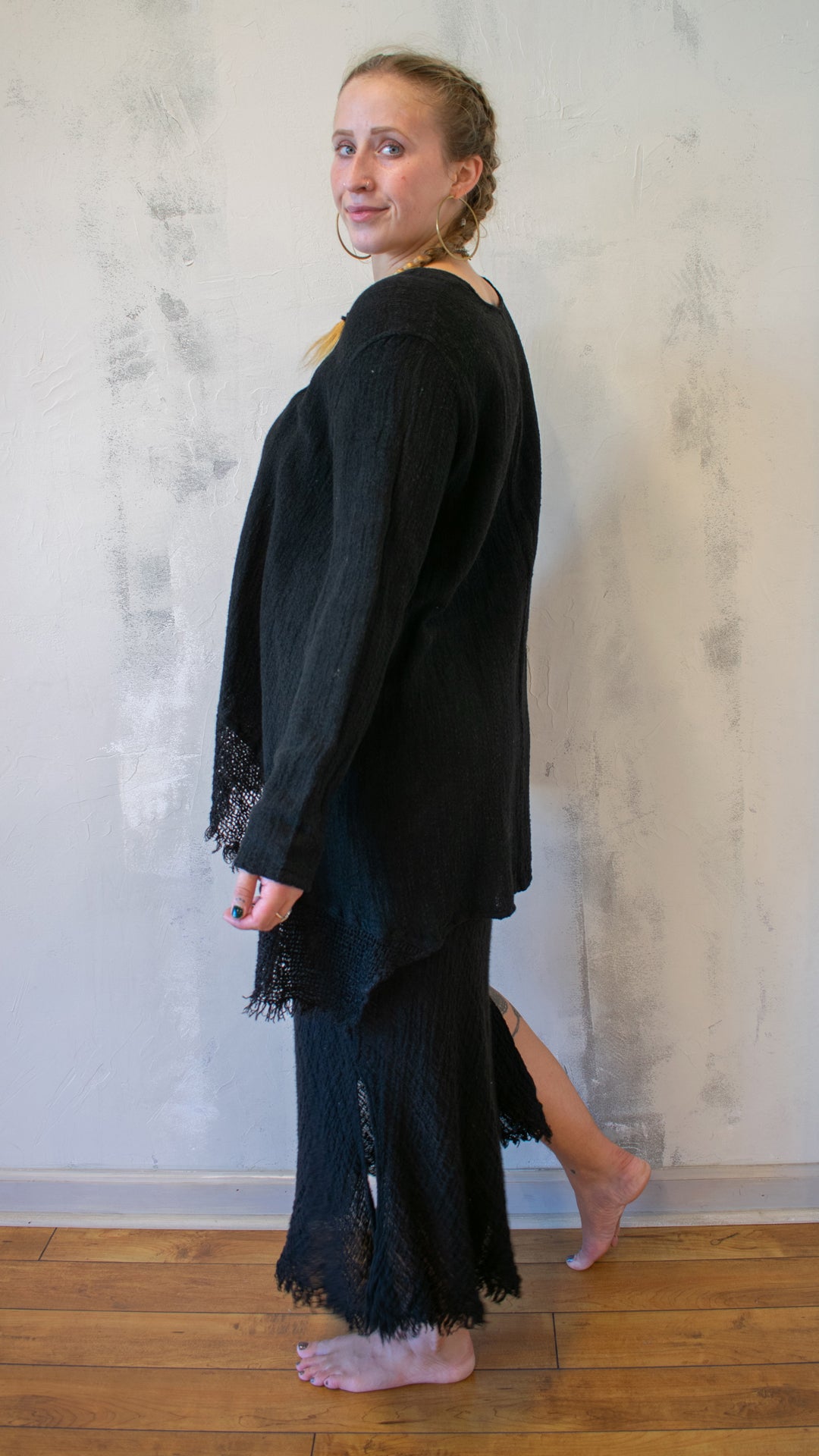Maglia Fungo in Nero