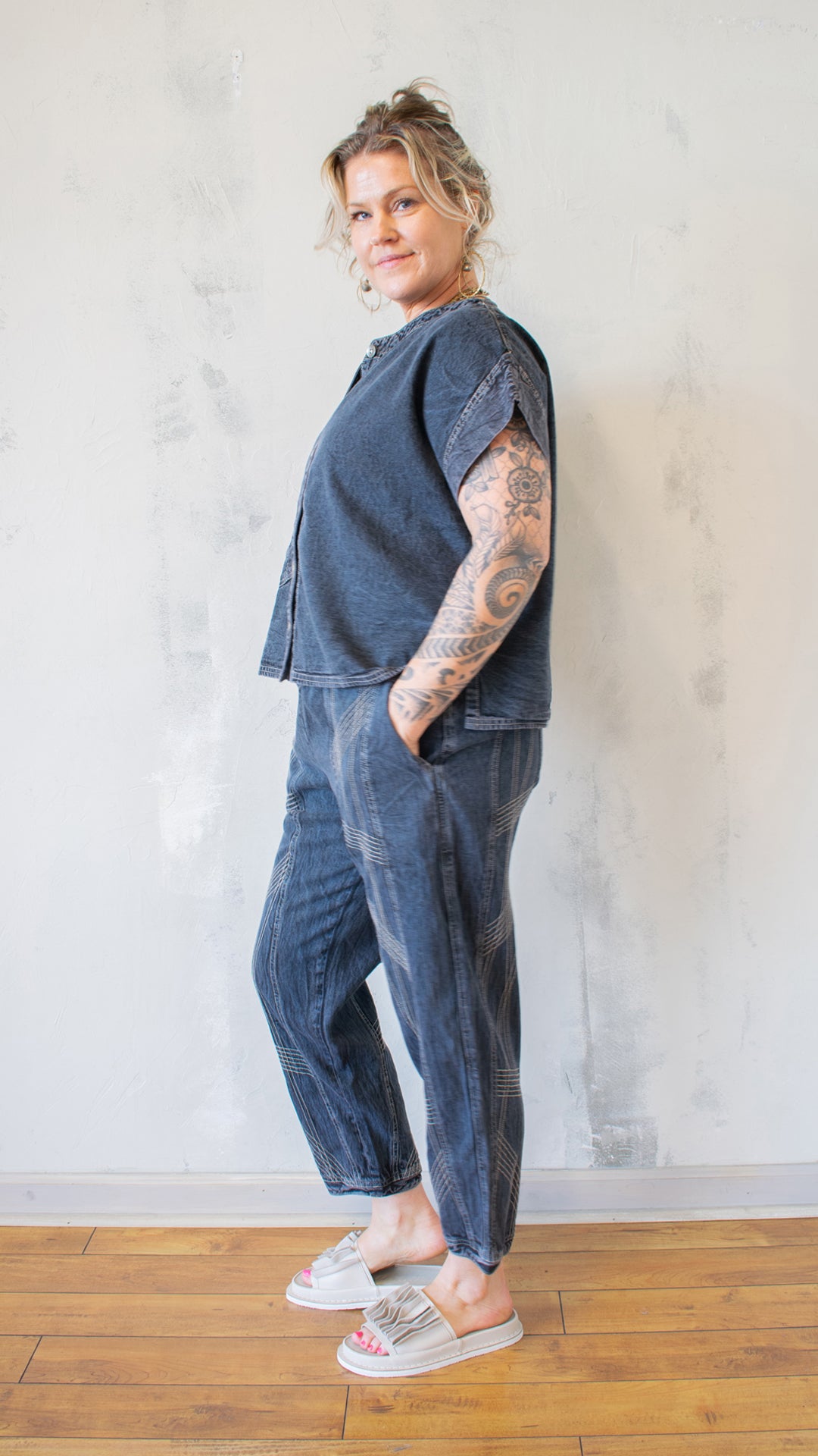 Cedar Pant in Mica