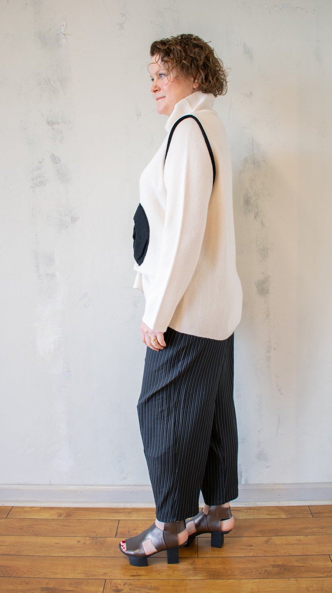 Ecru Rose Sweater