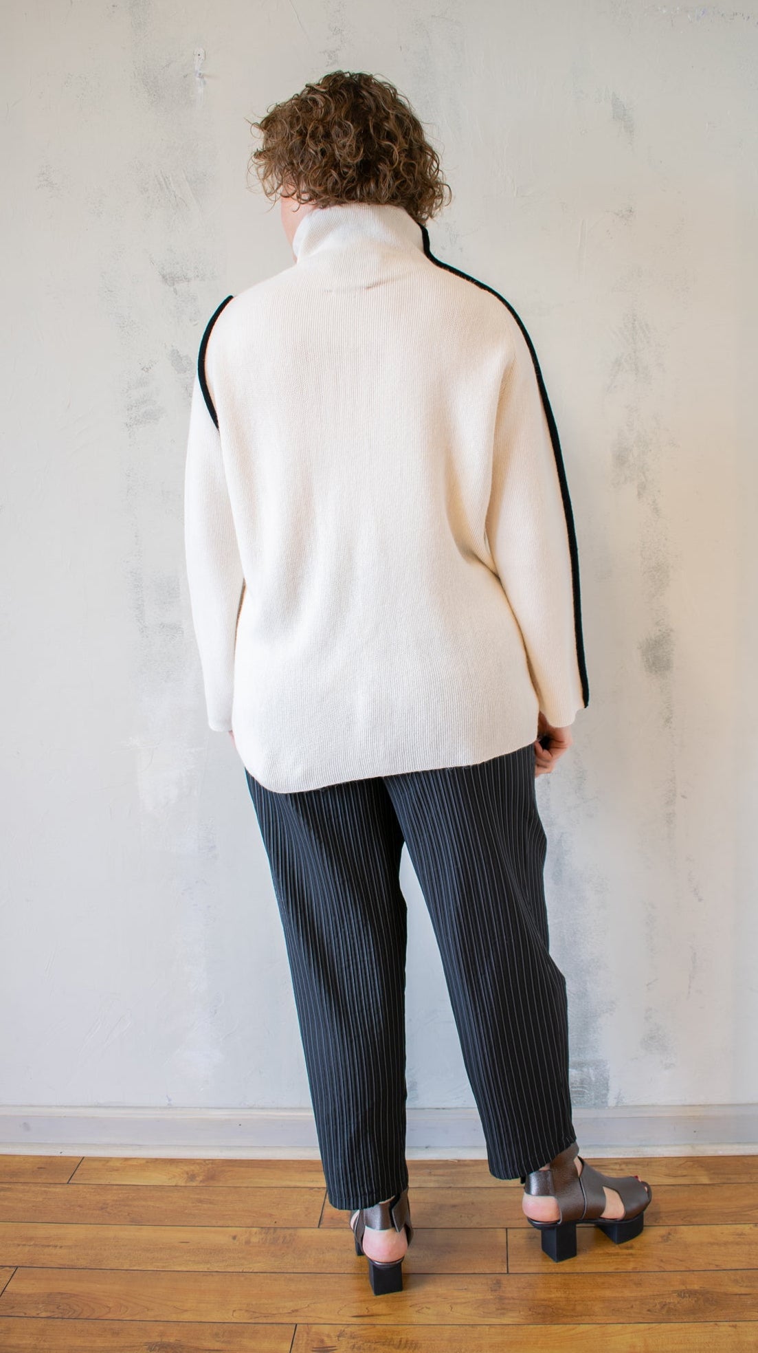 Ecru Rose Sweater