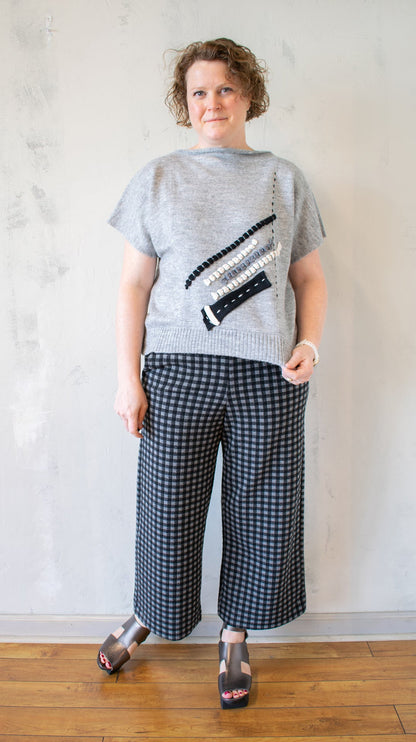 Abstract Stitch Pullover