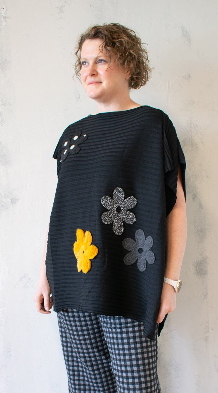 Wildflower Poncho Sweater