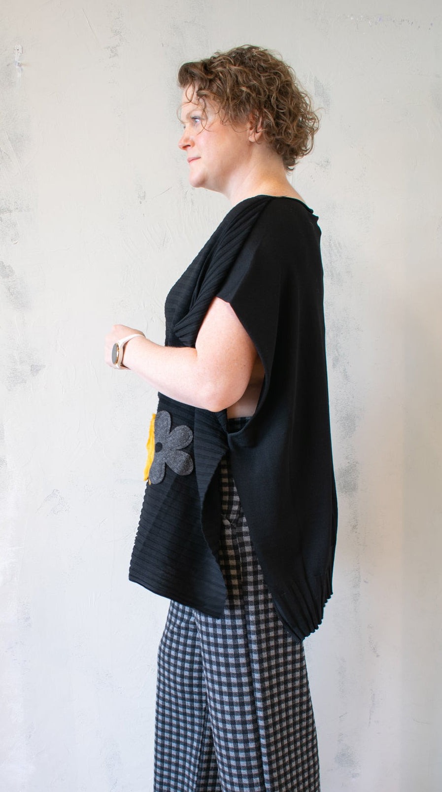 Wildflower Poncho Sweater