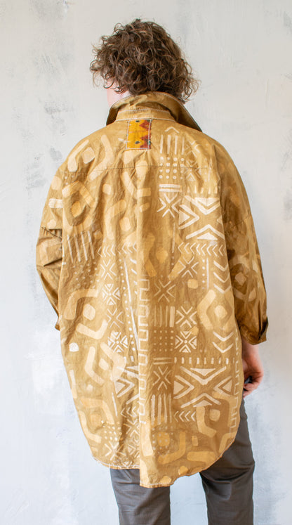 Artifacts Button Up in Suede