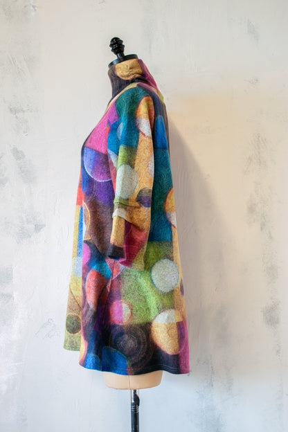 Damee; Fleece Pullover Tunic