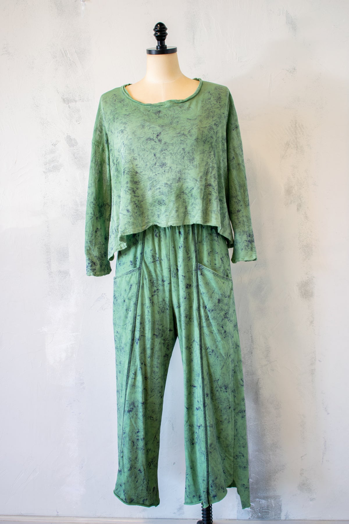 Cynthia Ashby; Printed Mesh Topper