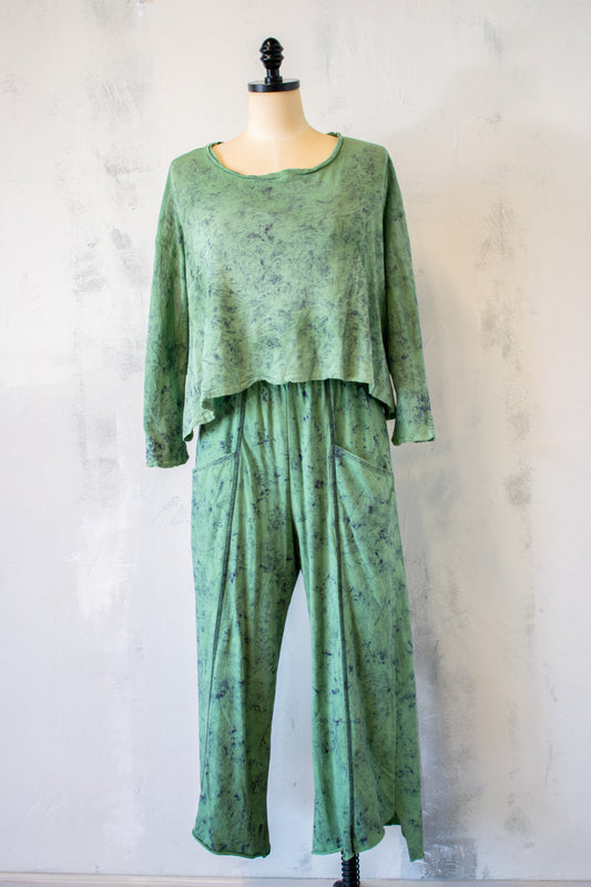 Cynthia Ashby; Printed Mesh Topper