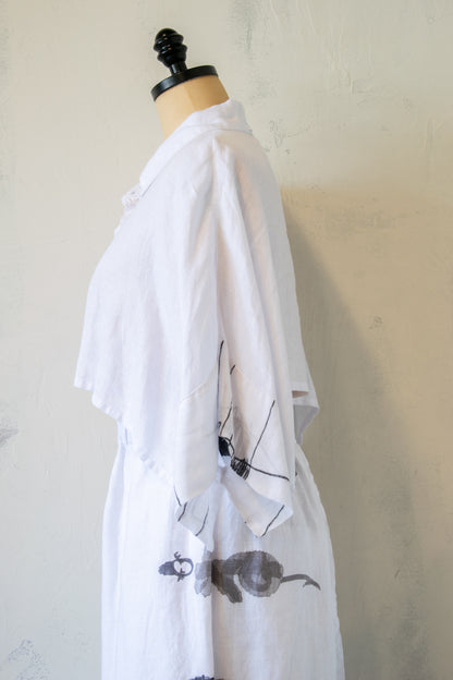 Banana Blue; Linen Topper