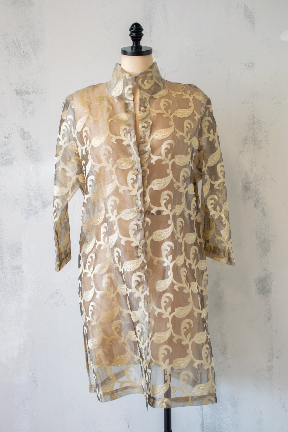 Connie Robertson: Jacquard Silk Tunic