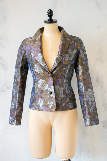 ETRO: Floral Brocade Jacket