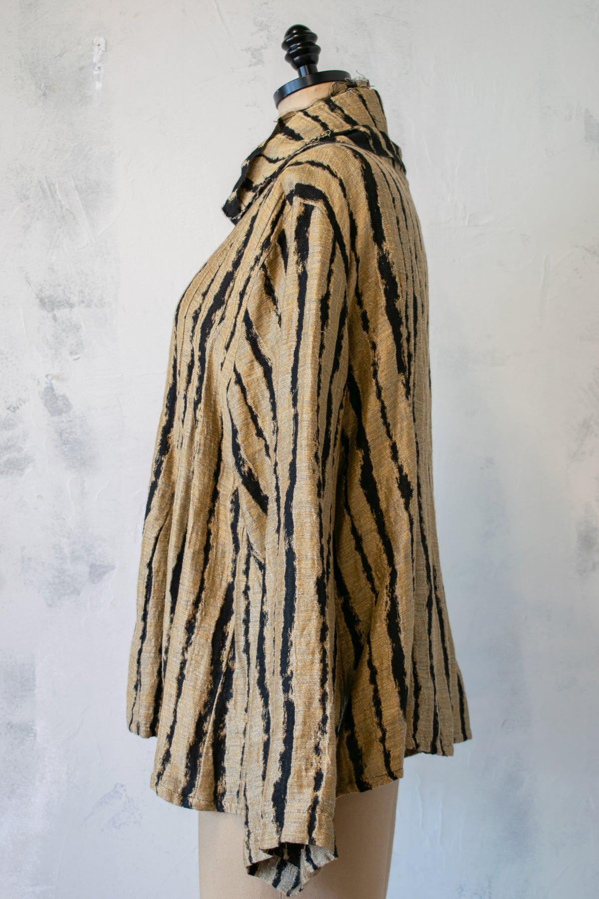 Dress to Kill; Silk Stripe Peplum Jacket