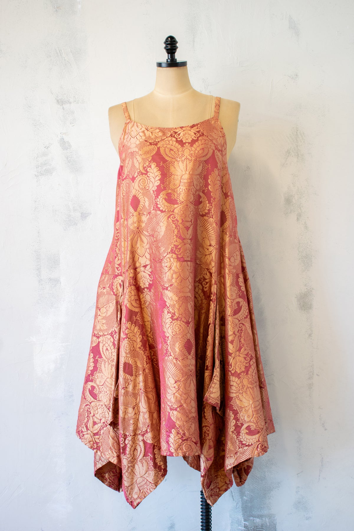 Krista Larson; Exquisite Silk Pinwheel Slip