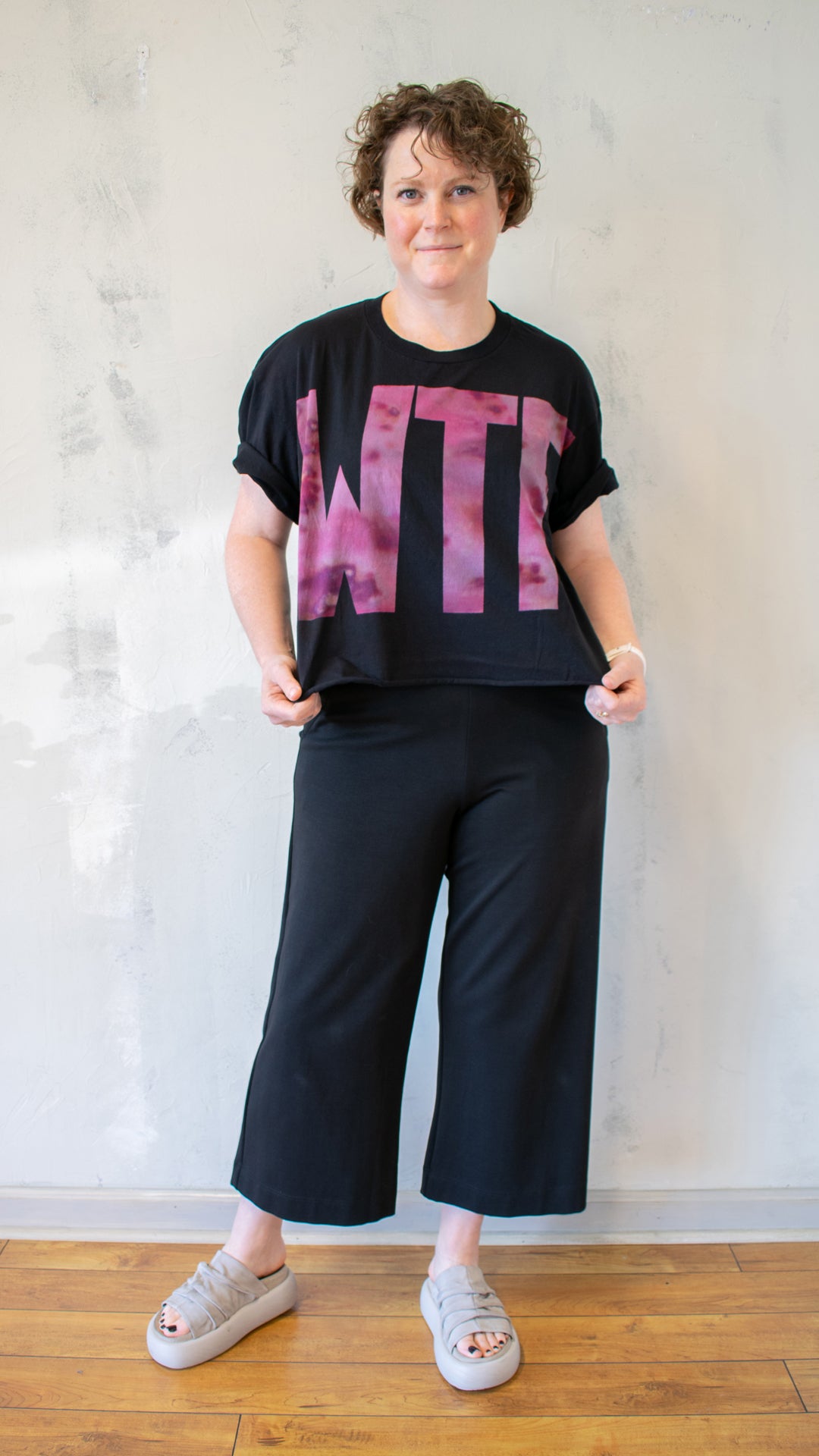 WTF Crop Tee