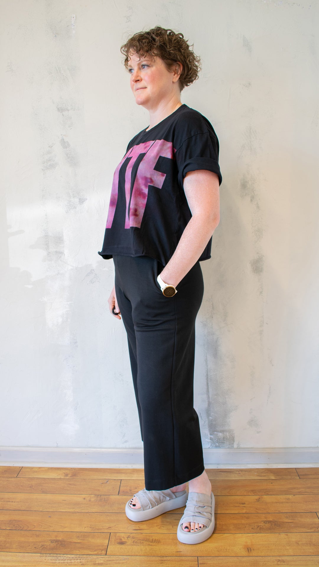 WTF Crop Tee