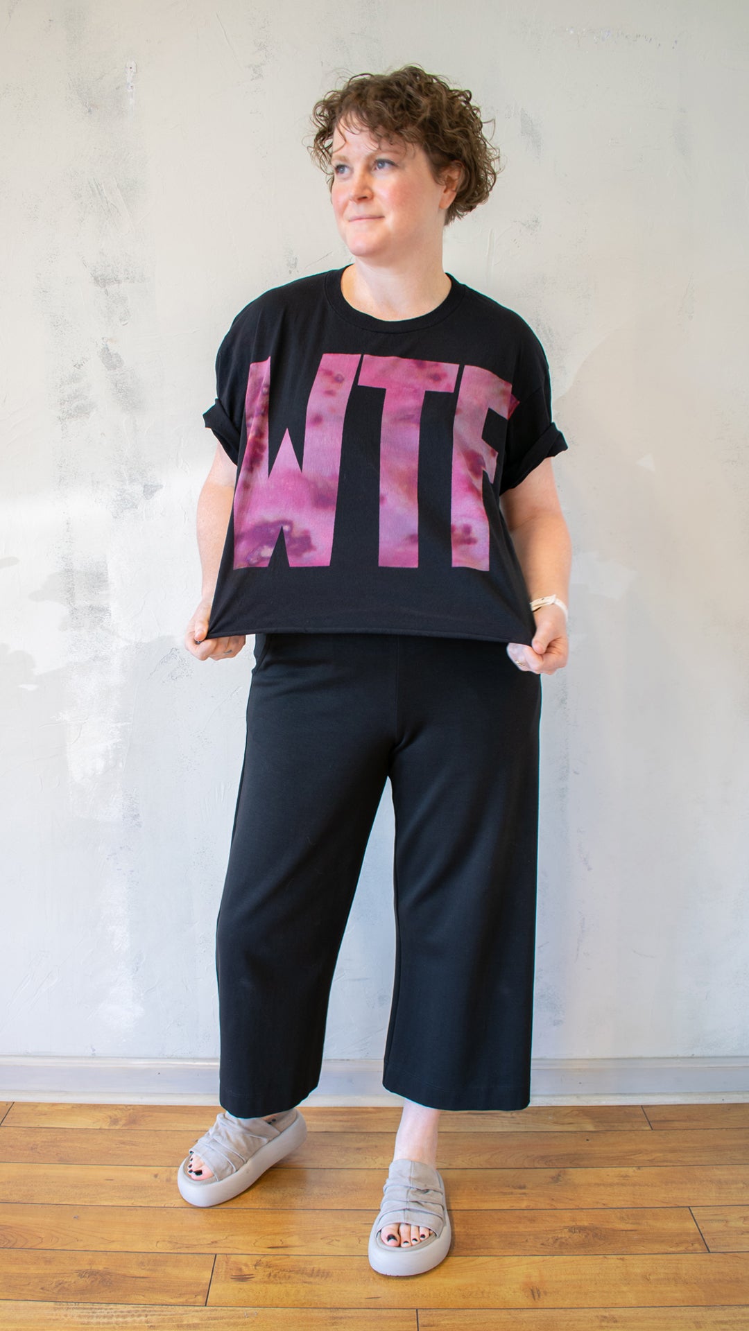 WTF Crop Tee