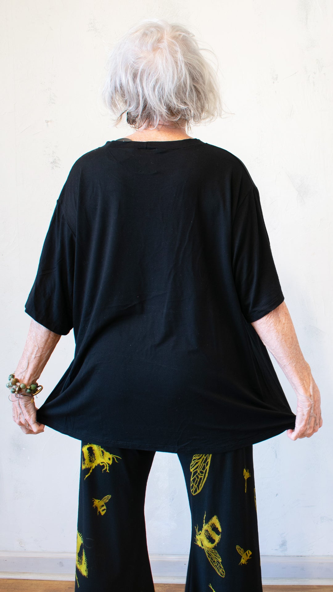 Rose Boyfriend Tee Yellow