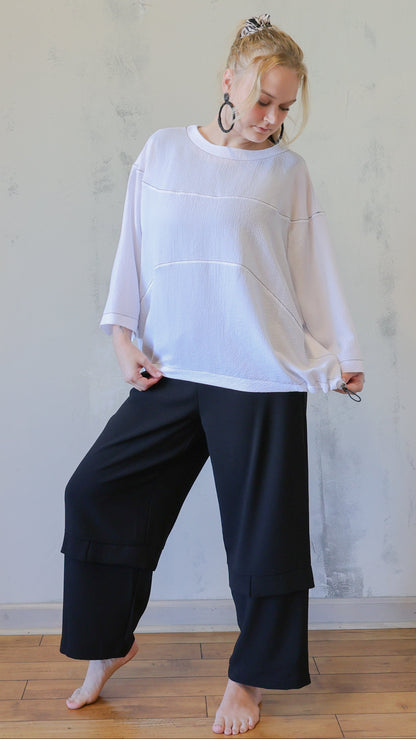Oversized Textured Pullover