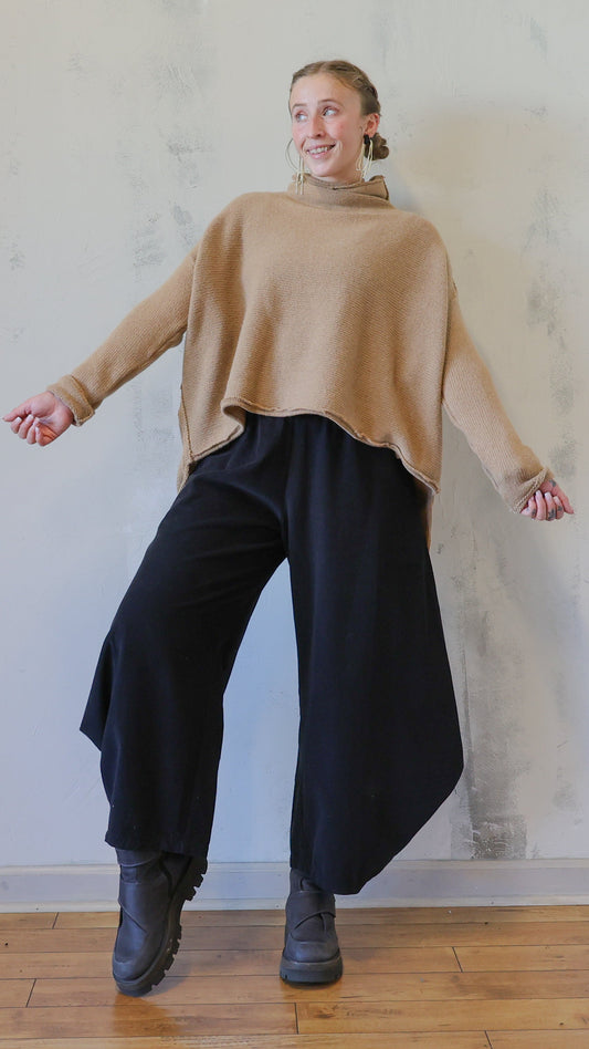 Relaxed Camel Sweater