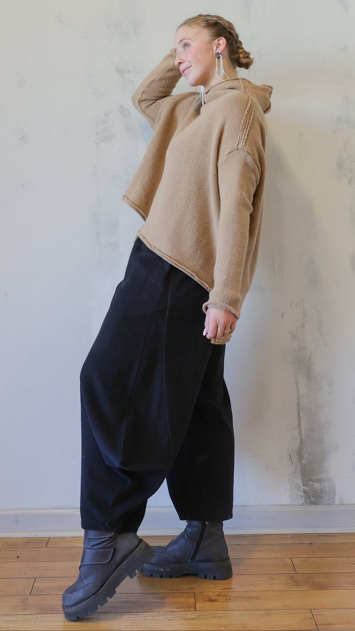Relaxed Camel Sweater