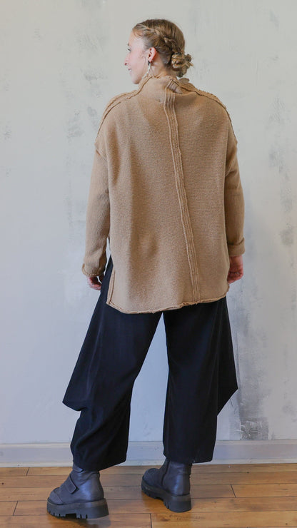 Relaxed Camel Sweater