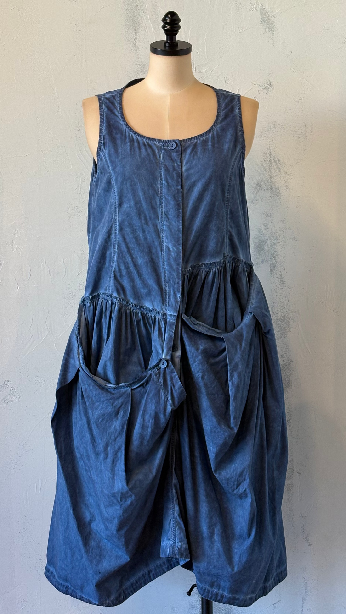 Rundholz Big Pocket Blue Dress