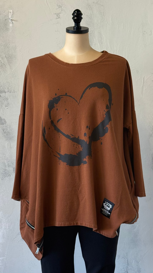 Transparente Asymmetrical Tunic