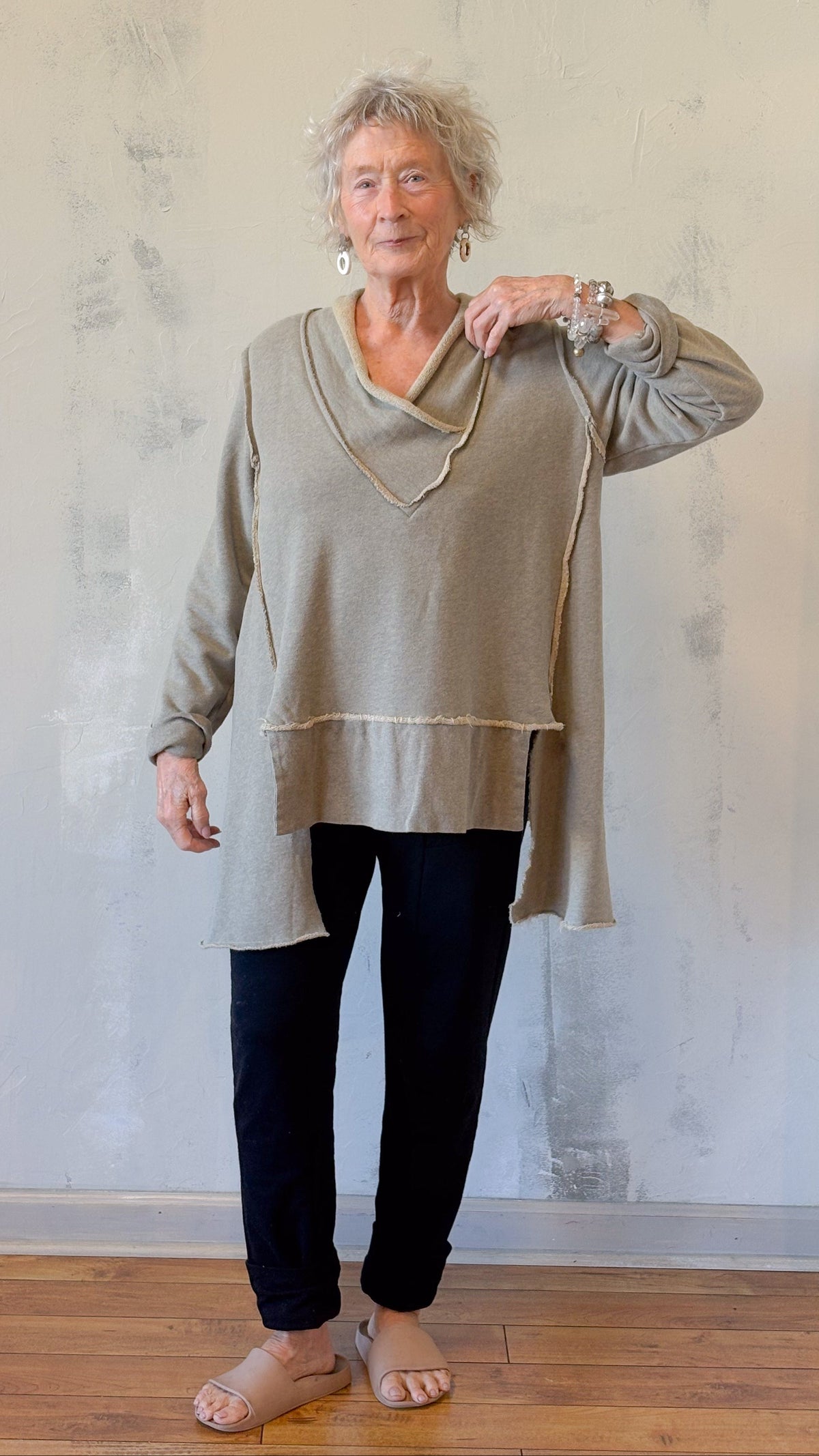 V-Neck Sweatshirt