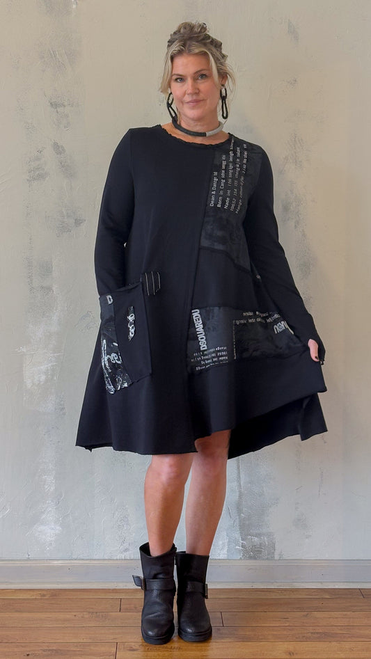 Patchwork Statement Dress
